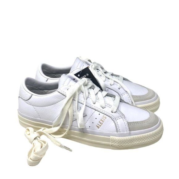 Converse CONS One Star Pro AS Low Top White Women Leather Size Sneakers 168658C - Picture 7 of 10